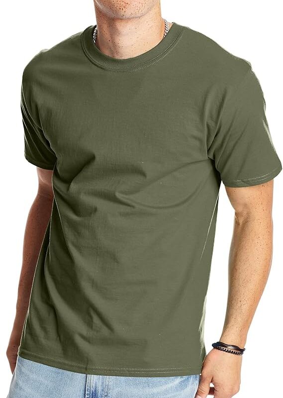 71i1FuWb8bL._AC_SX569_ Hanes Men's Beefy-t T-Shirt, Heavyweight Cotton Tee, 1 Or 2 Pack, Big & Tall